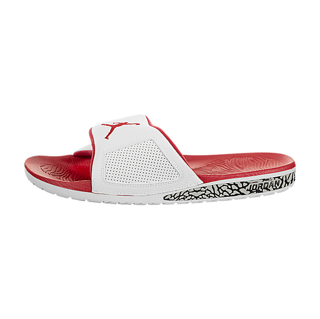 Air Jordan Hydro III - White / Fire Red
