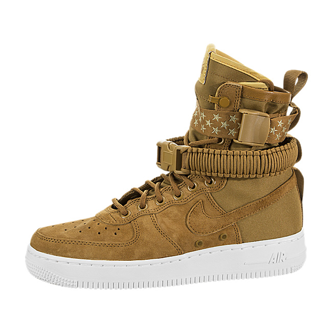 Nike Women SF Air Force 1 - Muted Bronze / White