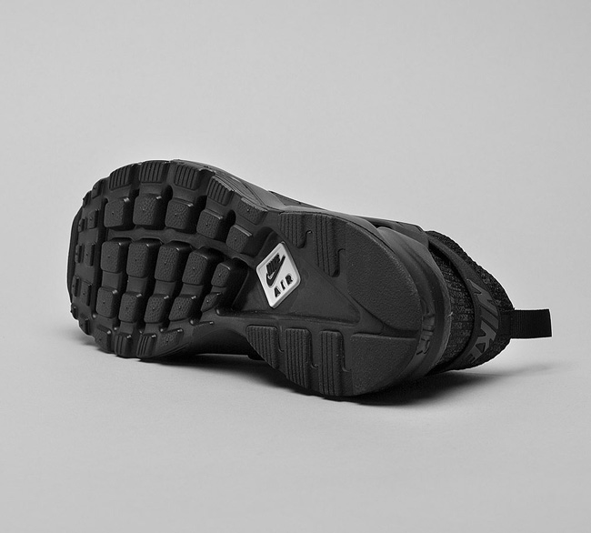 Nike Air Huarache Run Ultra Trainer | Black / Black / Black / Black
