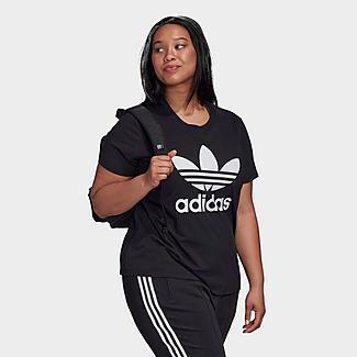 Women's adidas Originals Trefoil T-Shirt (Plus Size)