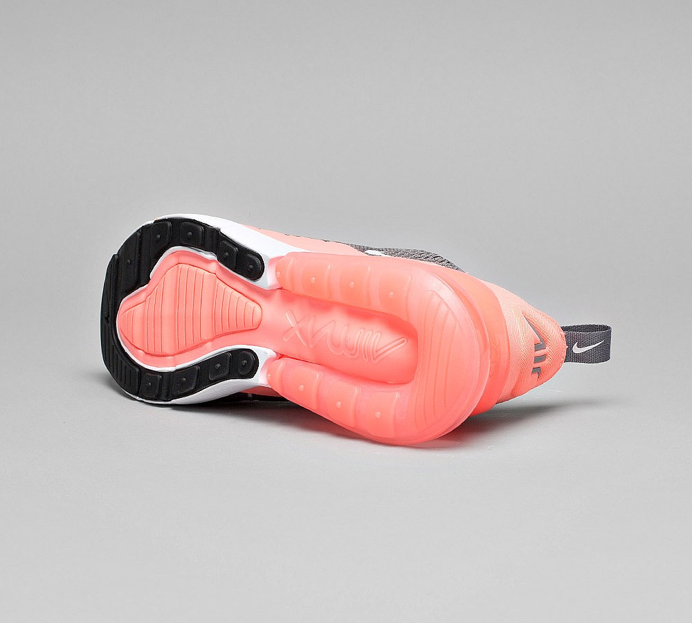 Nike Junior Air Max 270 Trainer | Gunsmoke / White