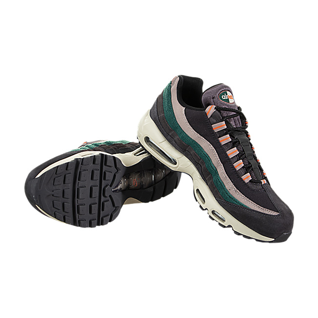 Nike Air Max 95 Premium - Oil Grey / Bright Mango