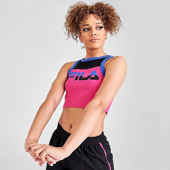 Women's Fila Nellie Crop Racer Tank