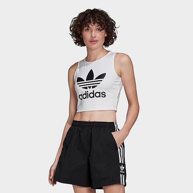 Women's adidas Originals Trefoil Crop Tank