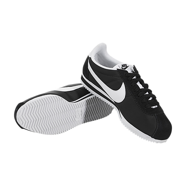 Nike Women Classic Cortez Nylon - Black / White