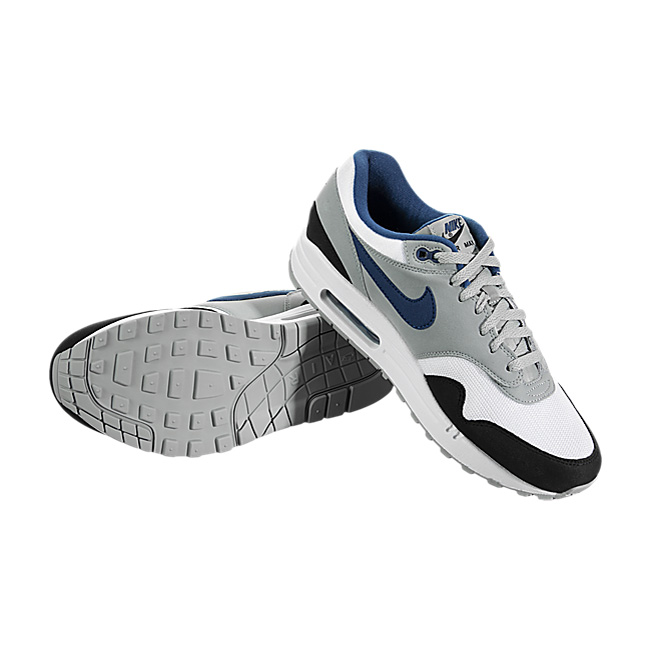 Nike Air Max 1 - White / Gym Blue-Light Pumice