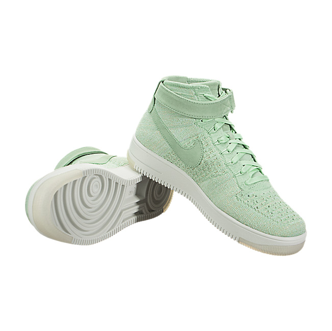 Nike Women AF1 Ultra Flyknit - Enamel Green / Enamel Green-White