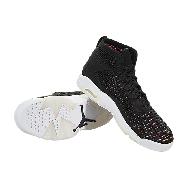 Air Jordan Flyknit Elevation 23 - Black / University Red
