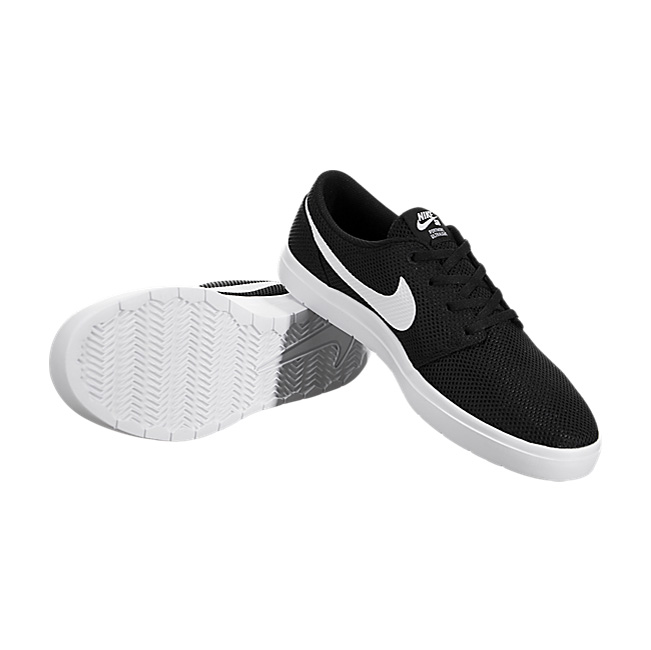 Nike SB Portmore II Ultralight - Black / White