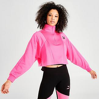 Women's Puma Tailored for Sport Cropped Half-Zip Jacket