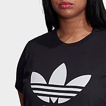 Women's adidas Originals Trefoil T-Shirt (Plus Size)