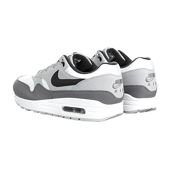 Nike Air Max 1 - White / Black-Wolf Grey-Gunsmoke