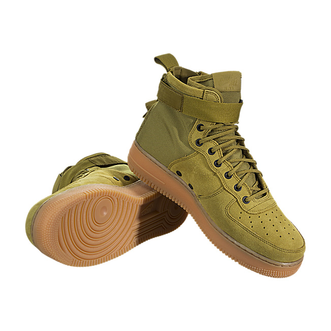 Nike SF Air Force 1 Mid - Desert Moss / Desert Moss