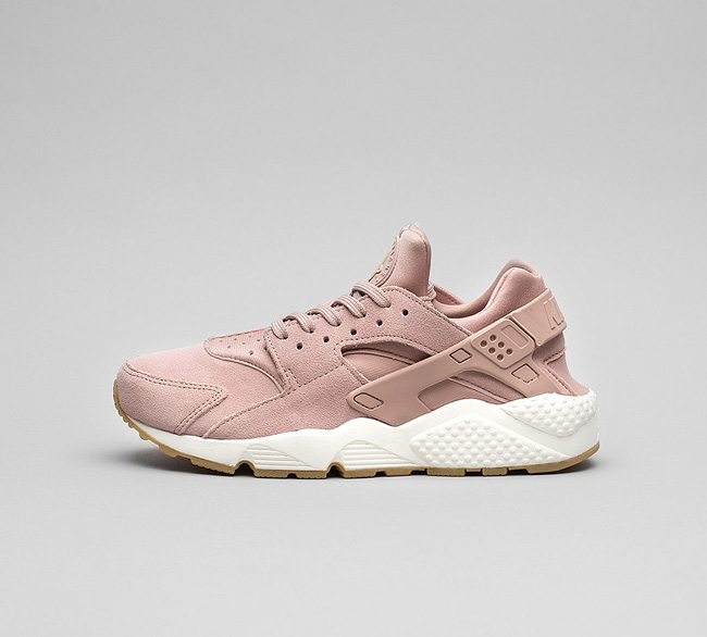 Nikes Air Huarache Run Premium Trainer | Particle Pink