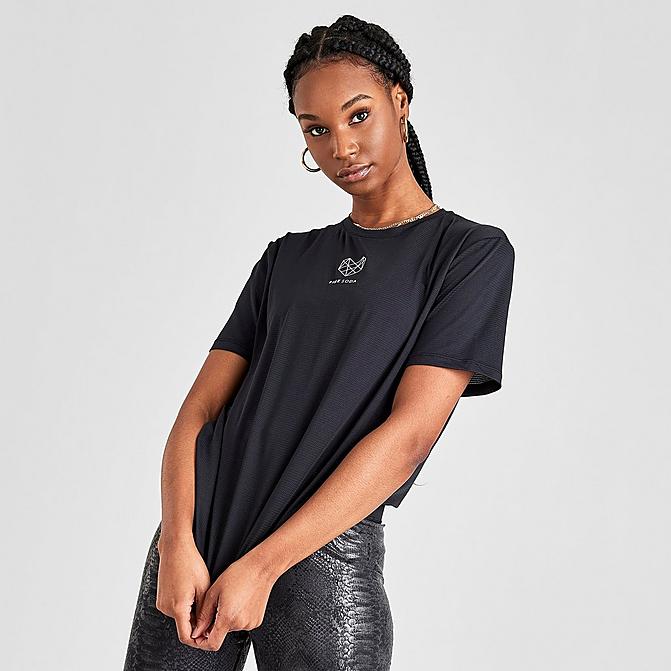 Women's Pink Soda Sport Lorca Mesh T-Shirt