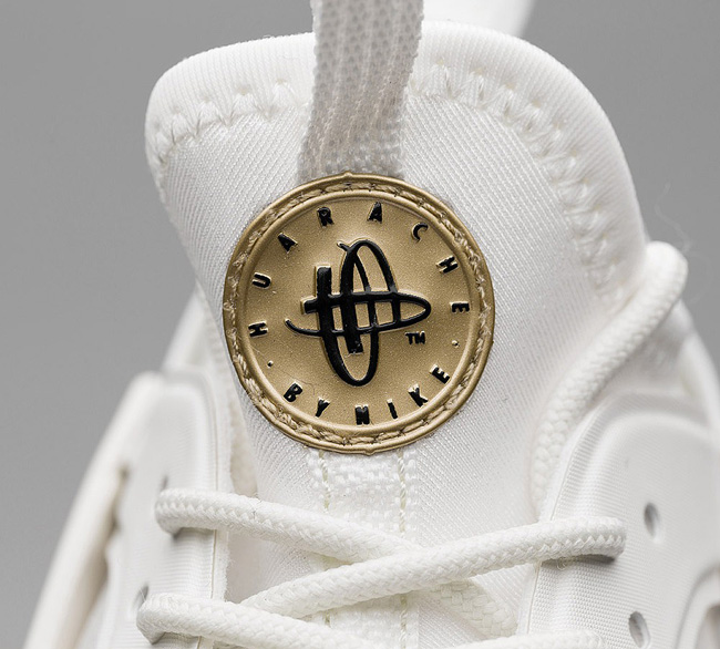 Nike Infant Huarache Run Ultra Trainer | White / Gold