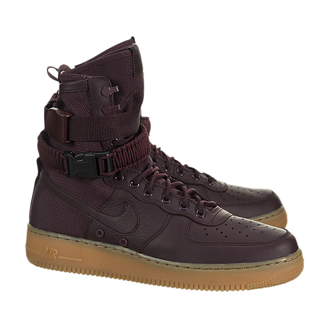 Nike SF Air Force 1 - Deep Burgundy / Gum