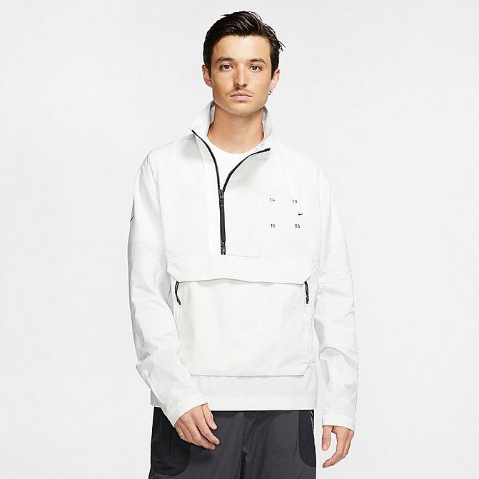 Men's Nike Sportswear Tech Pack Woven Half-Zip Jacket