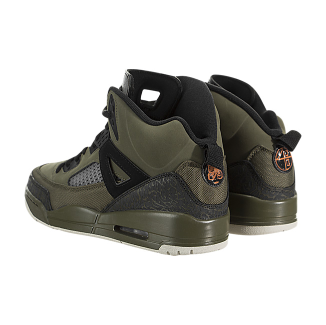 Air Jordan Spiz'ike Retro - Olive Canvas / Cone-Black-Light Bone