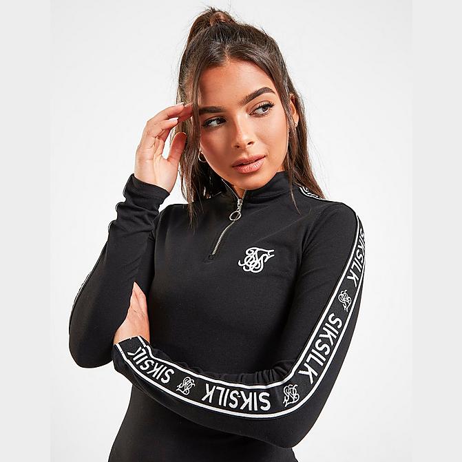 Women's SikSilk High Neck Dress