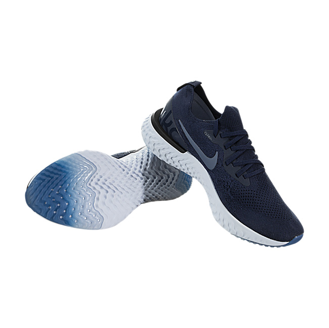 Nike Epic React Flyknit - College Navy / Diffused Blue