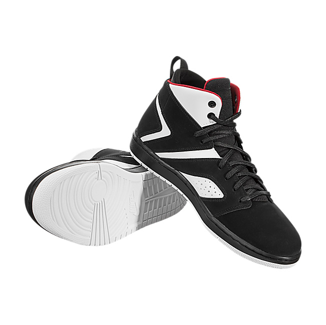 Air Jordan Flight Legend - Black / Gym Red-White