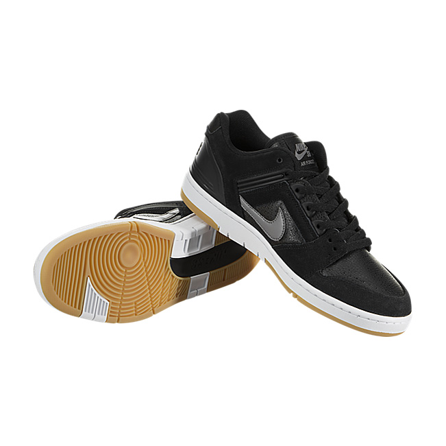 Nike SB Air Force II Low - Black / Gunsmoke-White