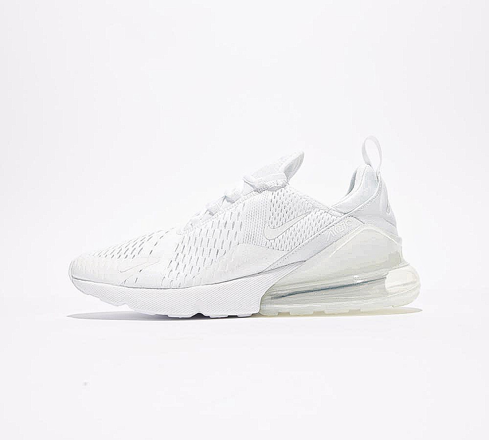Nike Air Max 270 Trainer - White / White