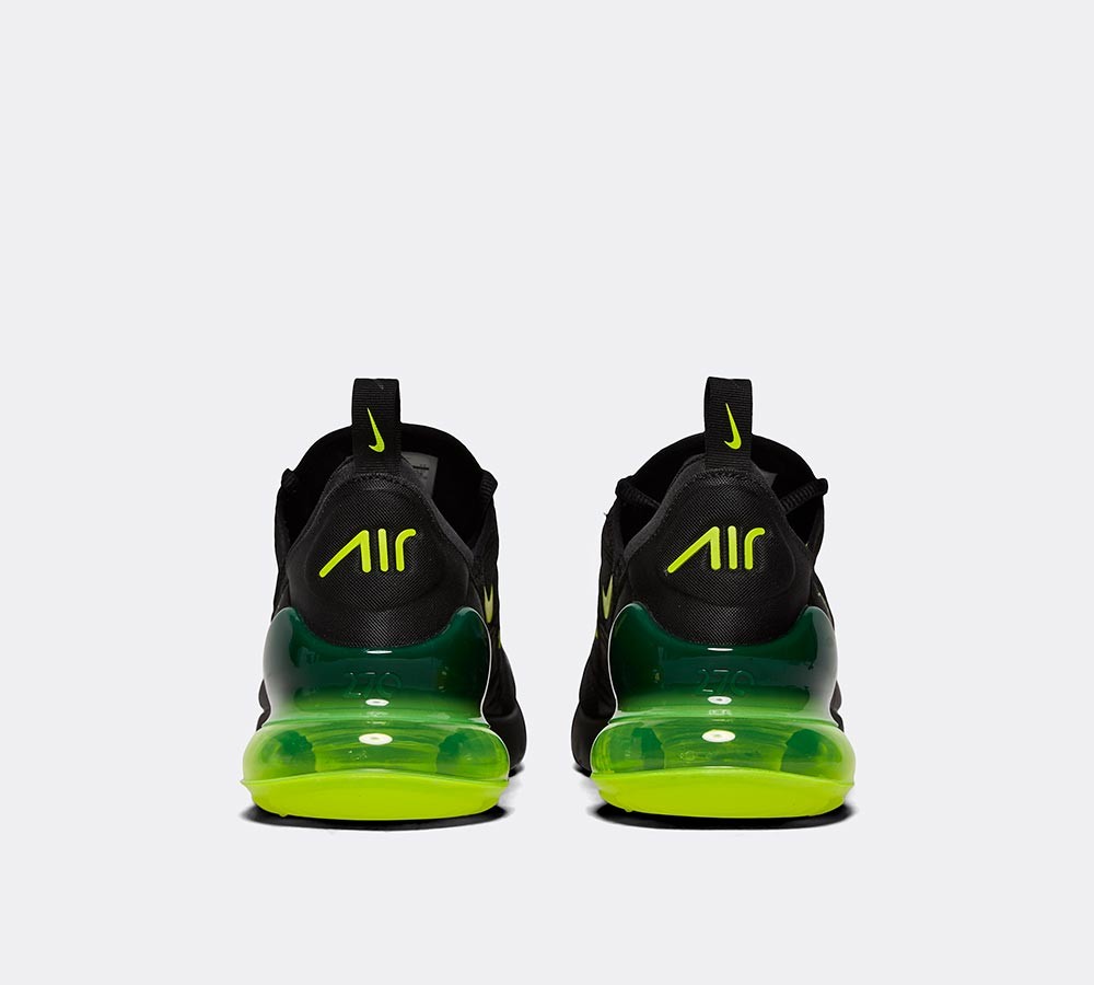 Nike Air Max 270 Trainer - Black / Volt / Black