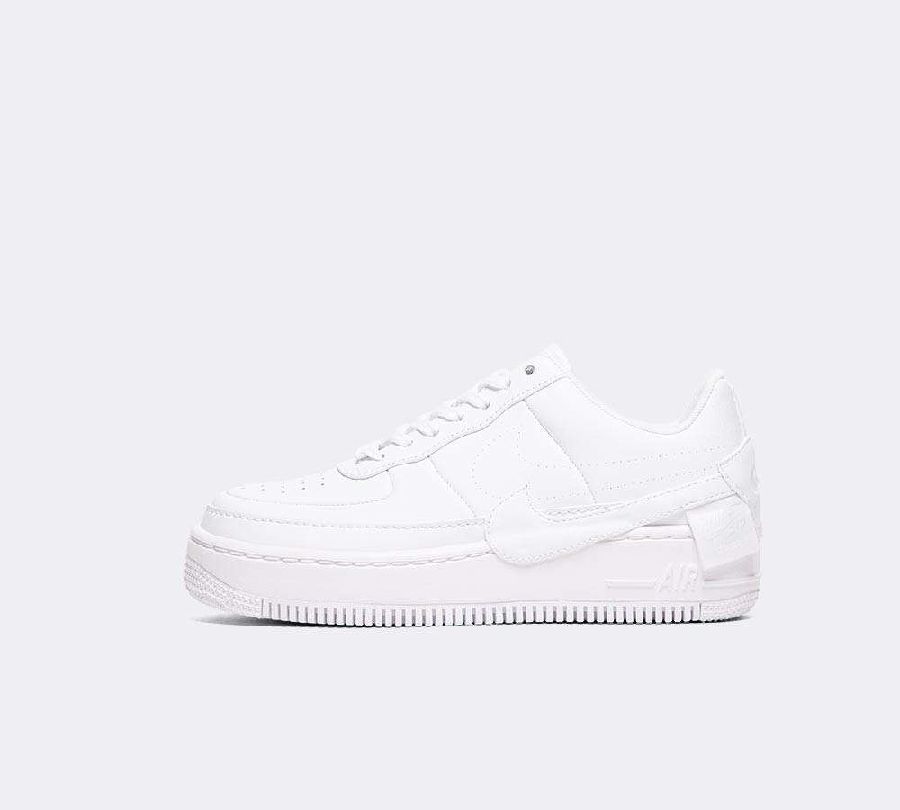 Nike Womens Air Force 1 Jester XX Trainer - White / White