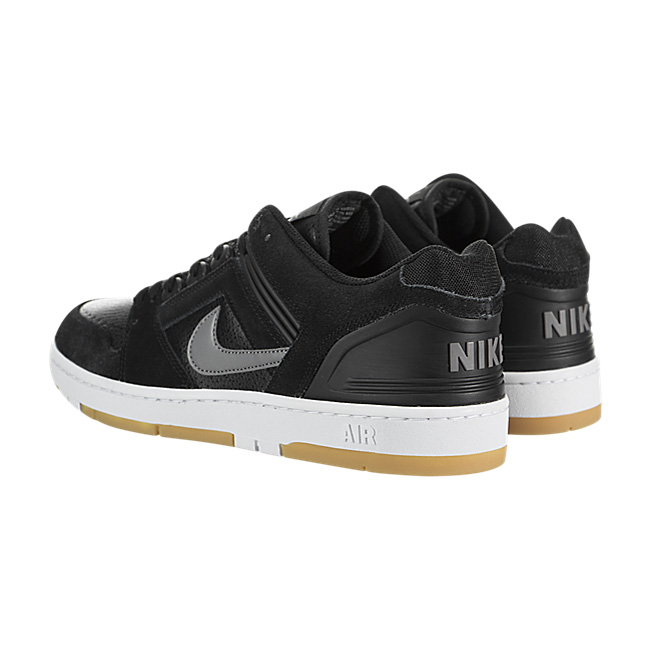 Nike SB Air Force II Low - Black / Gunsmoke-White