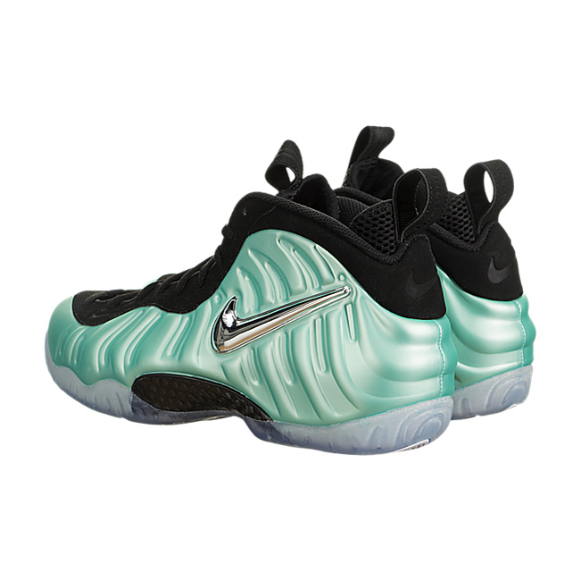 Nike Air Foamposite Pro - Island Green / Metallic Platinum