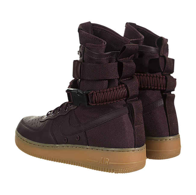 Nike SF Air Force 1 - Deep Burgundy / Gum