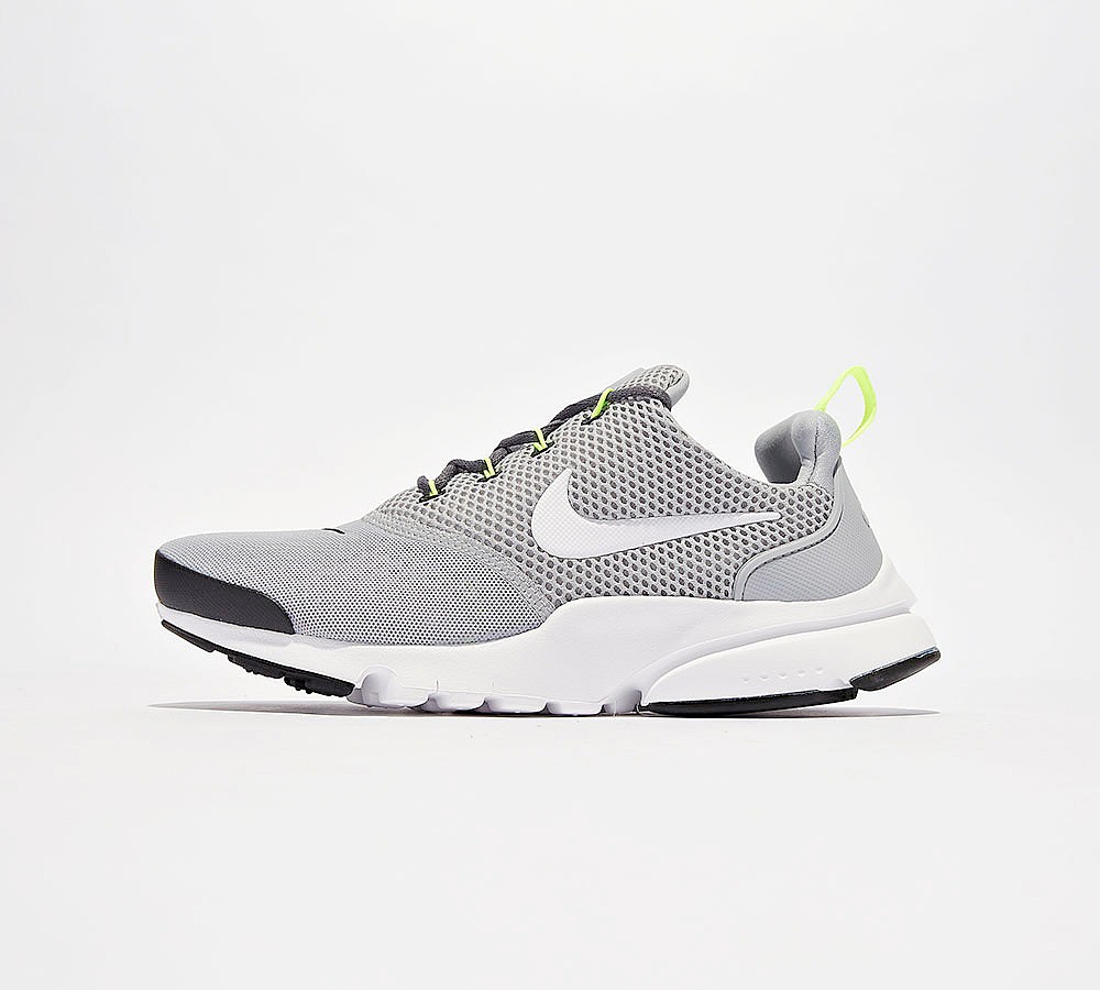 Nike Junior Presto Fly Trainer | Wolf Grey / White
