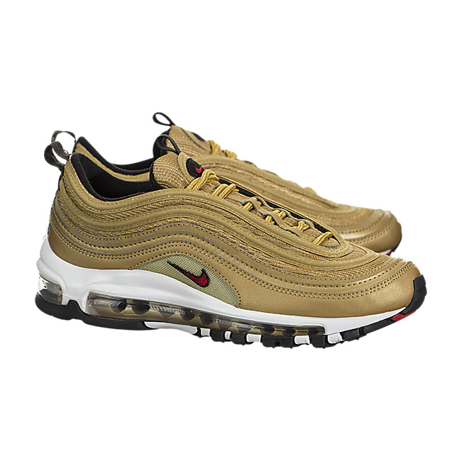 Nike Women Air Max 97 OG QS - Metallic Gold / Varsity Red