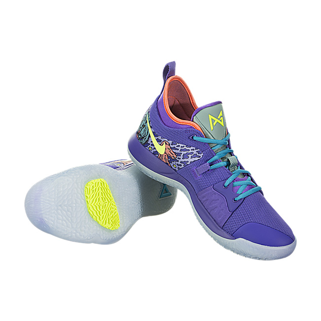 Nike PG 2 MM (Mamba Mentality) - Cannon / Volt-Purple Venom
