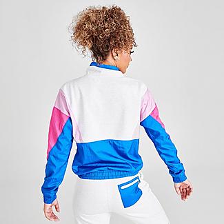 Women's Champion Mixed Media Quarter-Zip Windbreaker Jacket