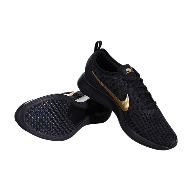 Nike Dualtone Racer - Black / Metallic Gold