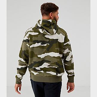 Men's Nike Sportswear Camo Club Fleece Full-Zip Hoodie