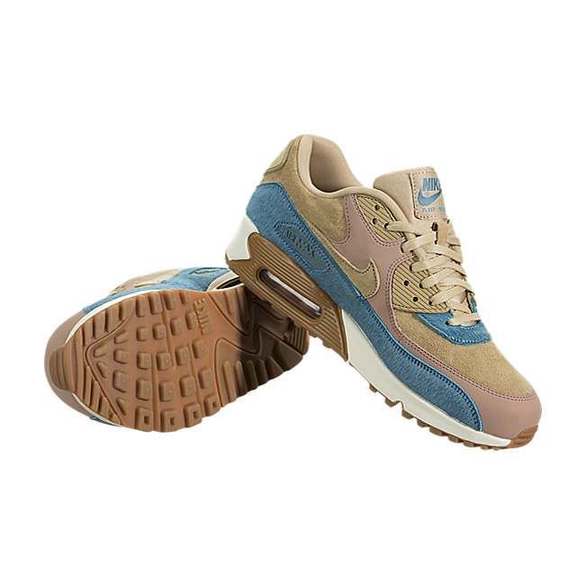 Nike Women Air Max 90 LX - Mushroom / Mushroom-Smoky Blue