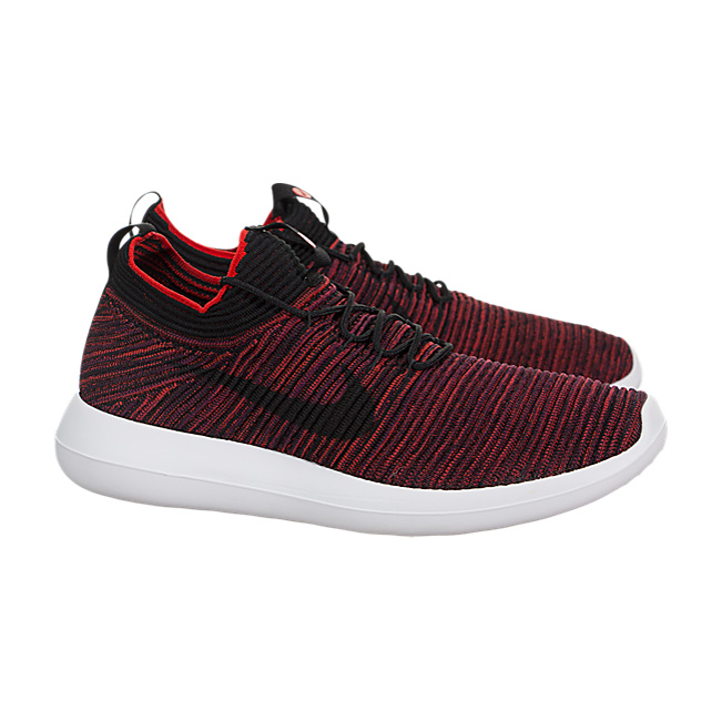 Nike Roshe Two Flyknit V2 - Chile Red / Black-Bordeaux-White