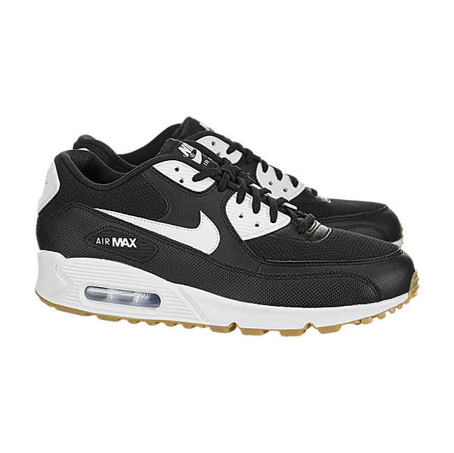 Nike Women Air Max 90 - Black / White-Gum Light Brown