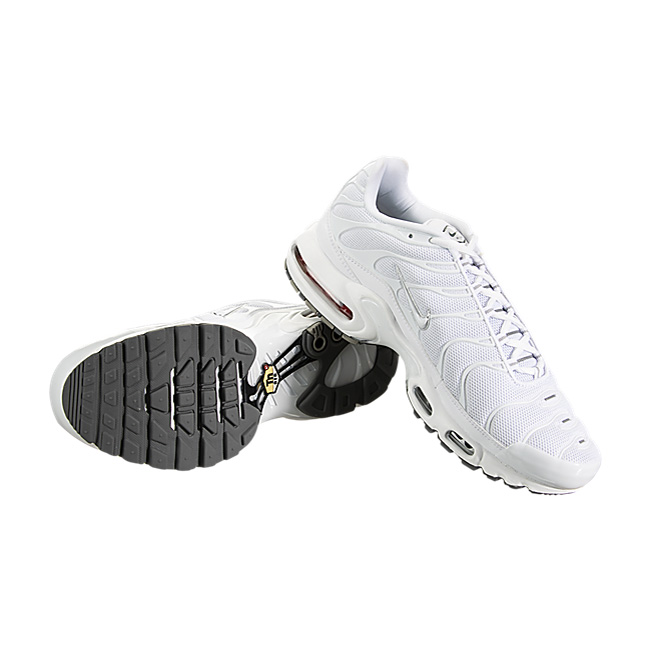 Nike Air Max Plus - White / Black-Cool Grey