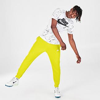 Men's Nike Swoosh Allover Marble Print Basketball T-Shirt