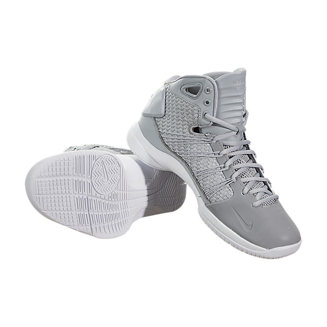 Nike Hyperdunk Lux - Wolf Grey / Wolf Grey-White