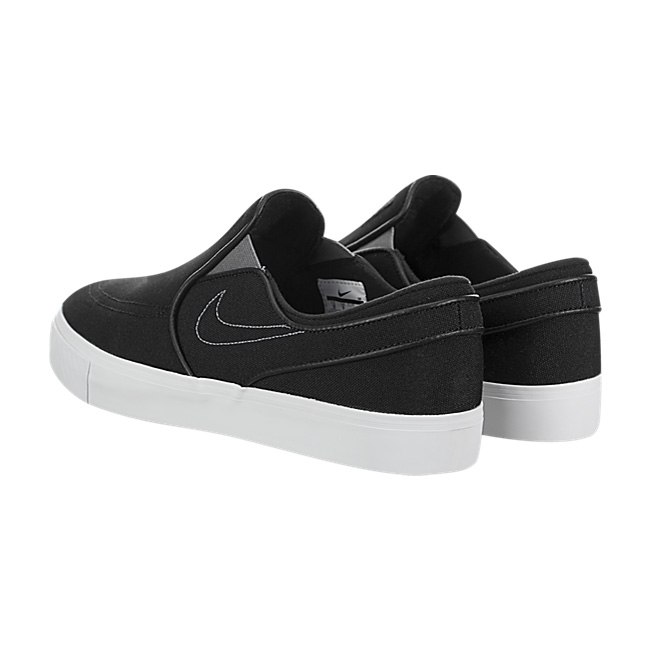 Nike SB Zoom Stefan Janoski Slip Canvas - Black / Gunsmoke-White