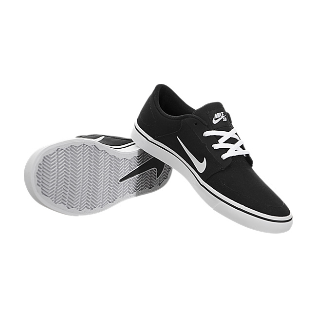Nike SB Portmore Canvas - Black / White