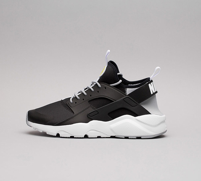 Nike Air Huarache Run Ultra Trainer | Black / Grey / White
