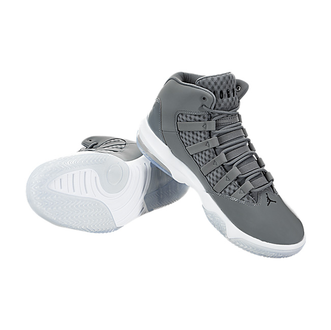 Jordan Max Aura - Cool Grey / Black-White
