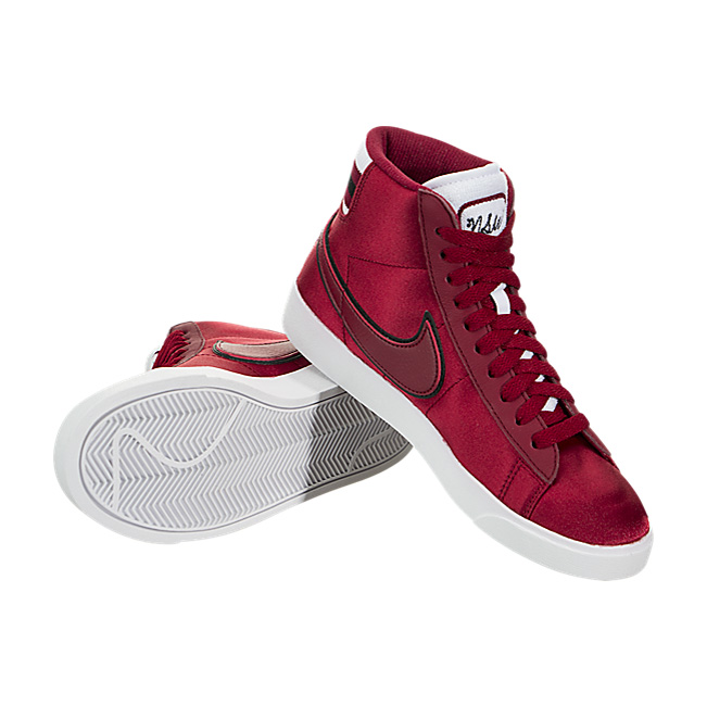 Nike Women Blazer Mid Premium - Red Crush / White